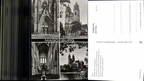 617724,Mehrbild Ak Magdeburg Dom