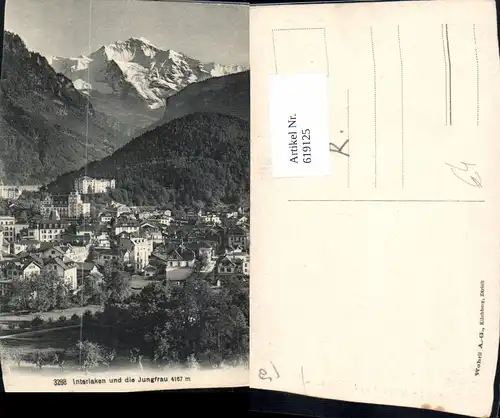 619125,Interlaken u. d. Jungfrau