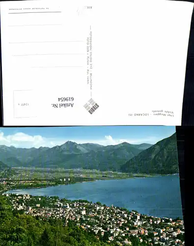 619654,Lago Maggiore Locarno Veduta generale