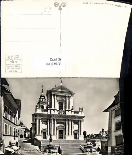 619772,Foto Ak Solothurn St Ursenkathedrale Kathedrale
