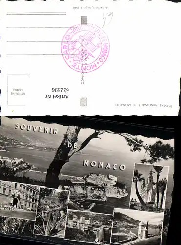 622596,Mehrbild Ak Souvenir de Monaco Principaute de Monaco