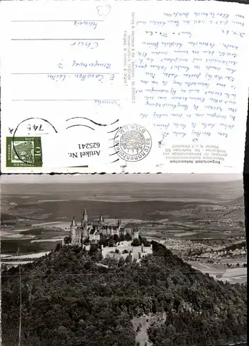 625241,Foto Ak Burg Hohenzollern Bisingen