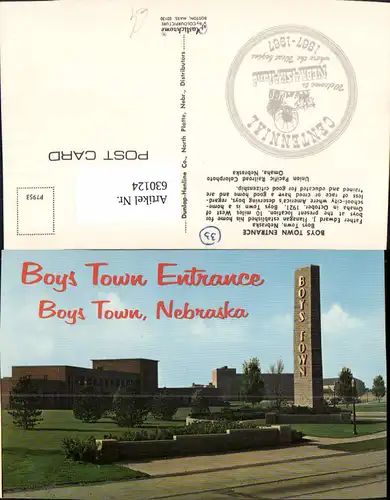 630124,Boys Town Entrance Boys Town Nebraska