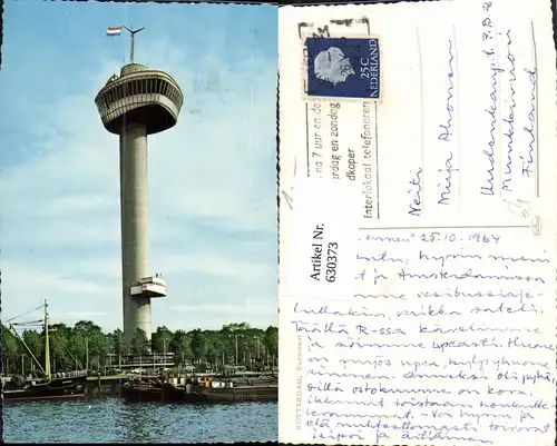 630373,Rotterdam Euromast Turm Aussichtsturm Schiffe Netherlands