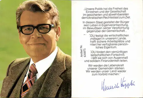 631875,Heinrich Köppler CDU Politik