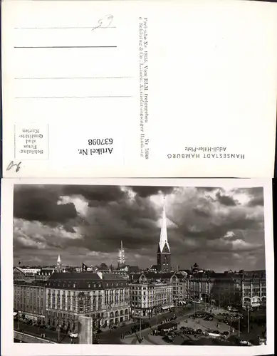 637098,WK 2 Hamburg Hansestadt Adolf Hitler Platz