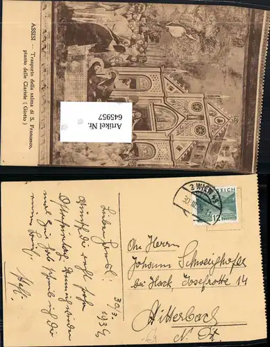 645957,Stempel Wien nach Mitterbach 1934