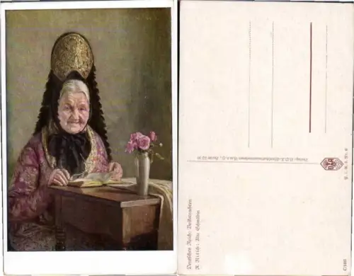61300,VDA Deutsches Reich Volkstrachten R. Nitsch Schwäbin