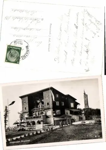 67633,Bürgeralpe bei Mariazell Restaurant Feichtegger 1929