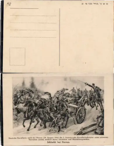 68263,WW1 Patriotik Schlacht b. Prevez Kavallerie