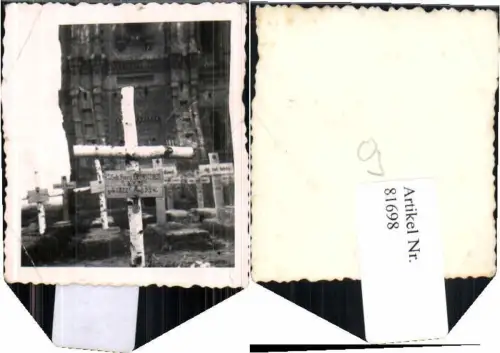 81698,WW2 Soldatengrab Kriegsgrab Friedhof Eibensteiner F.