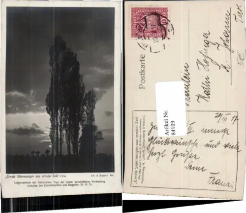 84109,Ernste Stimmungen aus ernster Zeit 24 Zwingenberg Dr Sauer