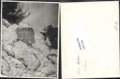 107124,Soldatengrab Grab Leutnant Rudolf Riedel aus Wien Neubau Bäckerei