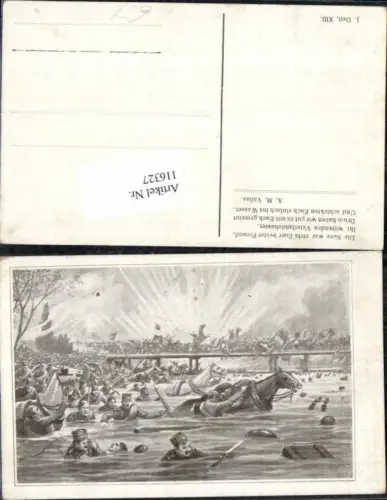 116327,Patriotik K.K. Armee im Kampf Kavallerie J. Deil sign.