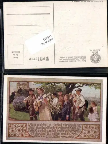 118433,Dt Schulverein 732 Geige Gitarre Hut