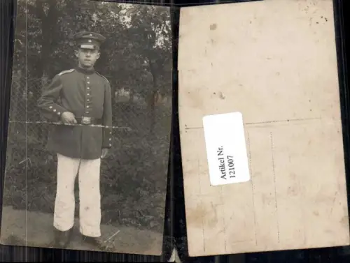 121007,Deutscher Soldat Infanterie Regiment 142 Kappe Uniform