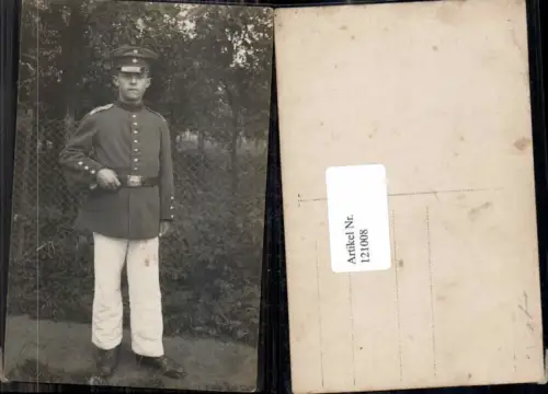 121008,Deutscher Soldat Infanterie Regiment 142 Kappe Uniform