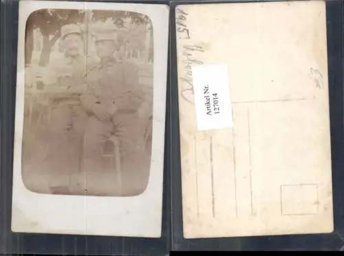 127014,K.K. Soldaten m. Orden Kappe Uniform