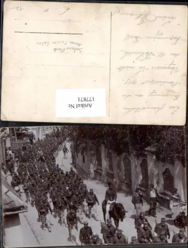 177871,FotoAK K.K. Armee Wien Manöver 1909 m. Johann Plank Wiener Frisier Salon