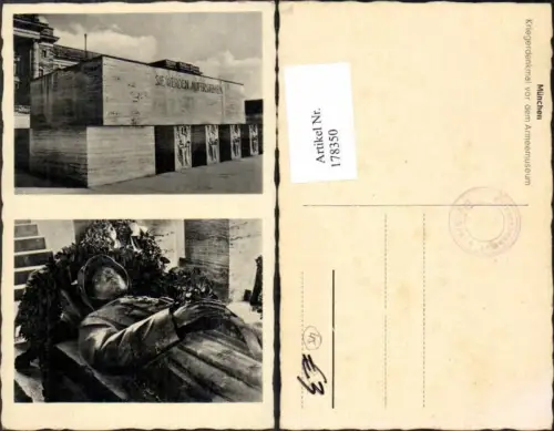 178350,München Kriegerdenkmal 1930