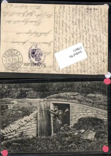 178611,Franzosen auf Vorposten Patriotik