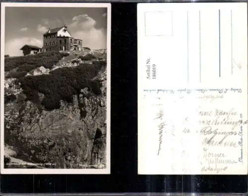 186019,WW2 Stöhrhaus a. Untersberg Gebäude Berchtesgaden