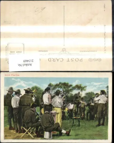 213469,US Army Band Practice Militärmusik Instrumente