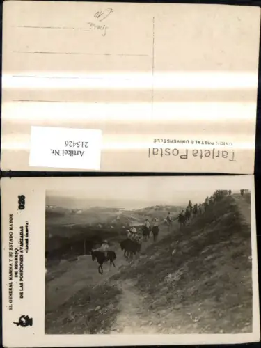 215426,Soldaten Spanien Kavallerie El General Marina Y Su Estado Mayor De Regreso