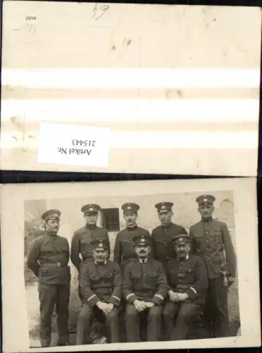 215443,Foto Ak K.k. Soldaten Uniform Gruppenbild