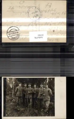 215561,Foto Ak K.k. Soldaten Uniform
