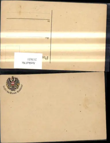 215631,Postkarte Adler Wappen Helfet den Wiener Kindern Patriotik