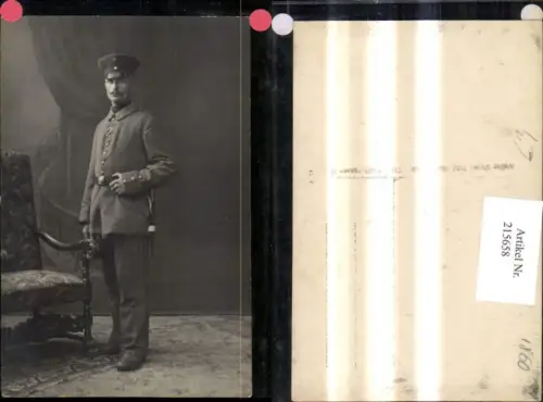 215658,Foto Ak K.k. Soldat Uniform Messer Kampfmesser