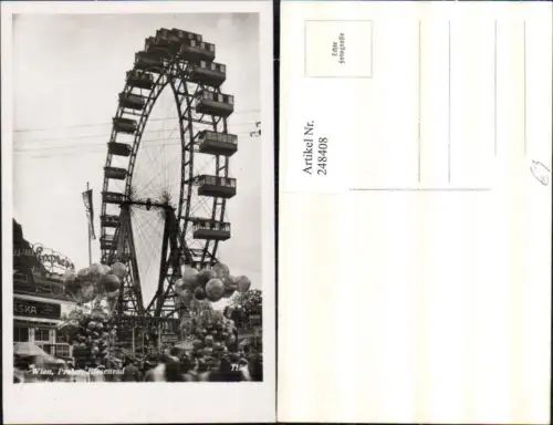 248408,Wien Leopoldstadt Prater Riesenrad Luftballons