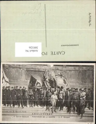 389326,WW1 A. F. Gorguet Pantheon de la Guerre Angleterre Propaganda