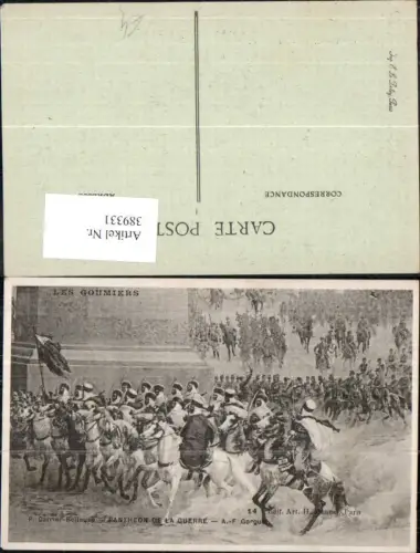 389331,WW1 A. F. Gorguet Pantheon de la Guerre Les Goumiers Reiter Volkstypen