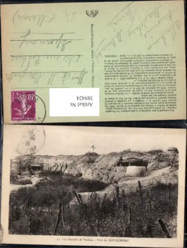 389424,WW1 La Bataille de Verdun Fort du Douaumont Lager Stacheldraht Zaun