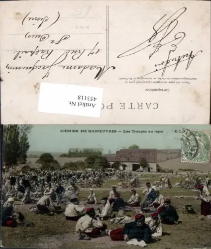 453118,WW1 Scenes de Manoevres Les Troupes au repos Soldaten Rast Kochen