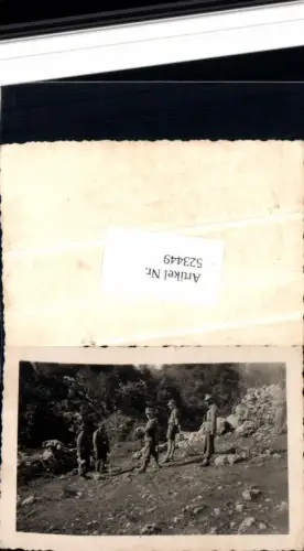 523449,Foto WW2 Wehrmacht Soldat Fernglas Uniform