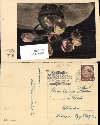 557278,WK2 Stempel Reichsbund der Kinderreichen 1937 Frankfurt am Main