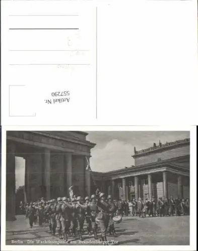 557290,REPRO Berlin Wachtkompanie Brandenburger Tor