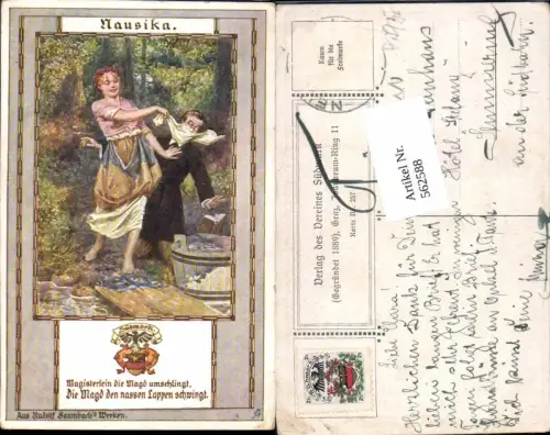 562588,Verein Südmark 237 F. Kuderna Nausika Rudolf Baumbach