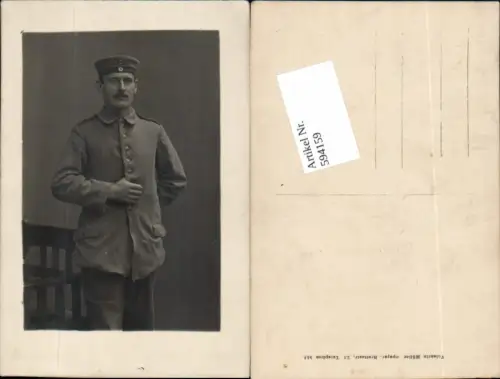 594159,WW1 Soldaten Uniform Portrait pub Valentin Müller Speyer