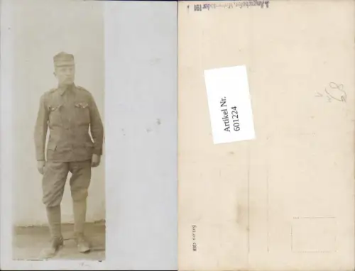 601224,WK 1 K.K. Soldat Armee Portrait Uniform Orden Hinterstoder pub Angerhofer Hinterstoder