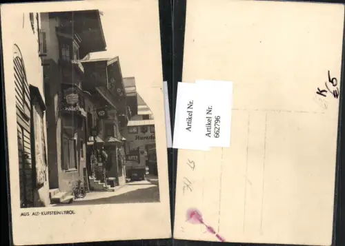 662796,Kufstein Auracher Löchl Fahne beflaggt