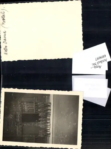 689697 Westfront Frankreich WW 2 Paris WK 2 France Notre Dame Soldaten Wehrmacht