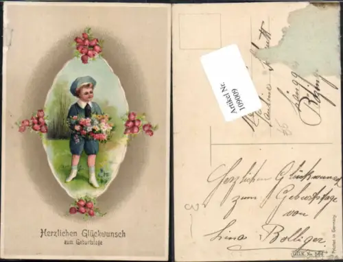 109009,Geburtstag Süsses Kind Rosen Blumen