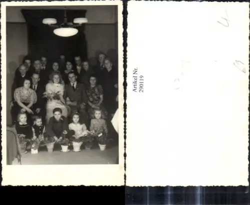 290119,Foto Brautpaar Hochzeitsgesellschaft Gruppenbild Hochzeit