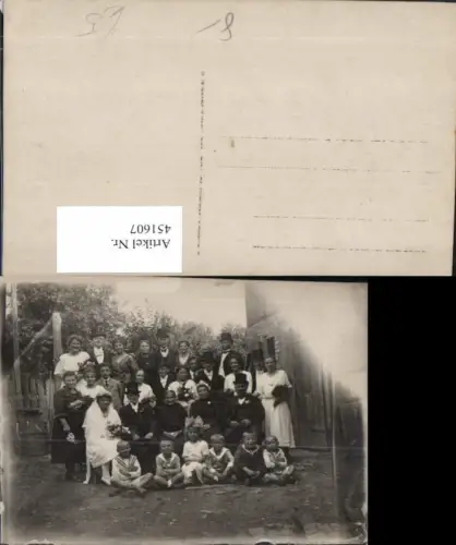 451607,Foto AK Hochzeit Hochzeitsfoto Gruppenbild