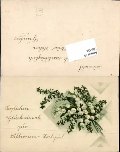 589334,Silberne Hochzeit Blumen