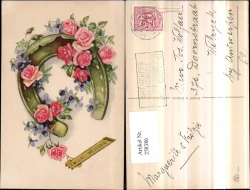 258386,Hufeisen Rosen Veilchen Blumen